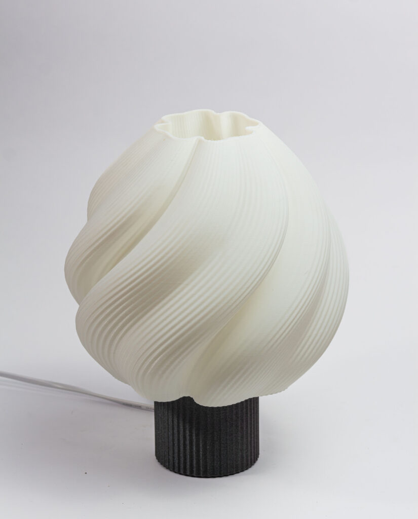 lámpara impresa en 3d cimosa lumiere