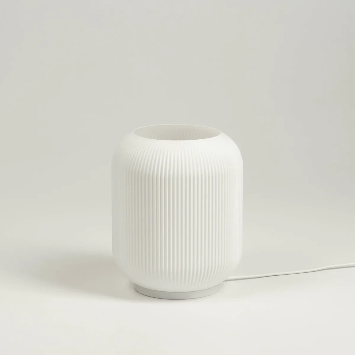 Lámpara de mesa, Aurora, Lumiere. Lámpara impresión 3D. 