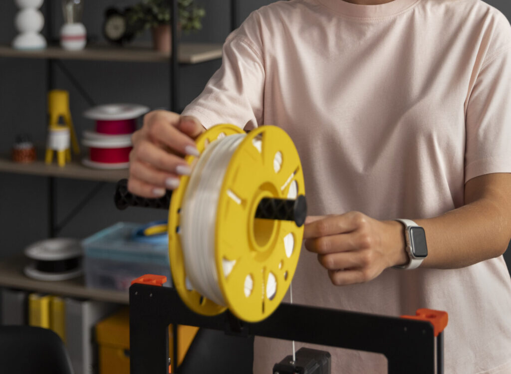 Impresora 3D, filamento PLA